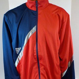 adidas TAN Club Home Scarlet Team Jacket Men's Red/Blue Size XXL